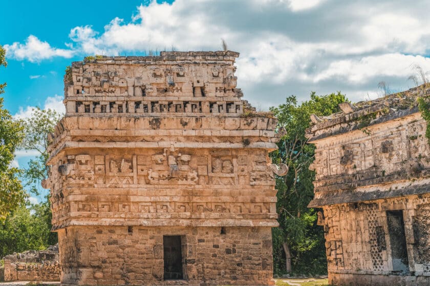 Archäologische Stätte Chichen Itza in Yucatan